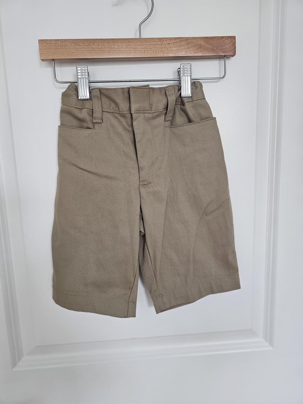 Kids Khaki Uniform Shorts - Lightweight Comfort